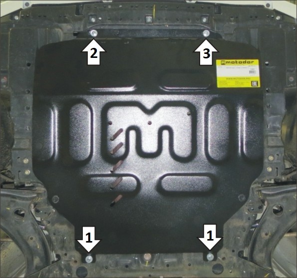 Защита двигателя и других элементов днища для Suzuki Vitara (Сузуки Витара)
