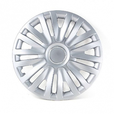 Колпаки на диски R14 из ABS пластика, цвет  металлик для Для всех авто  WC-1105-SILVER-(14)
